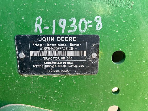 2023 John Deere 9R 540 Tractor 4WD