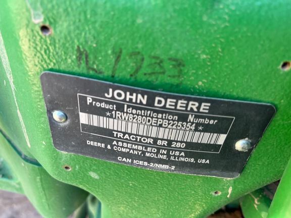 2023 John Deere 8R 280 Tractor