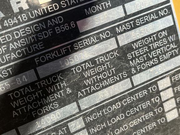 2022 Harlo HP6500 Forklift