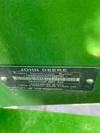 2024 John Deere 8RT 340 Tractor Rubber Track