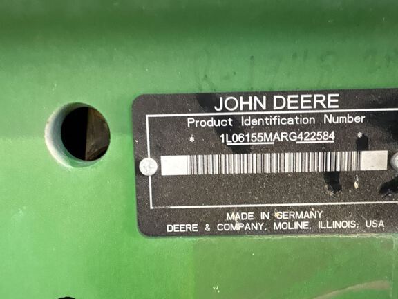 2024 John Deere 6155M Tractor