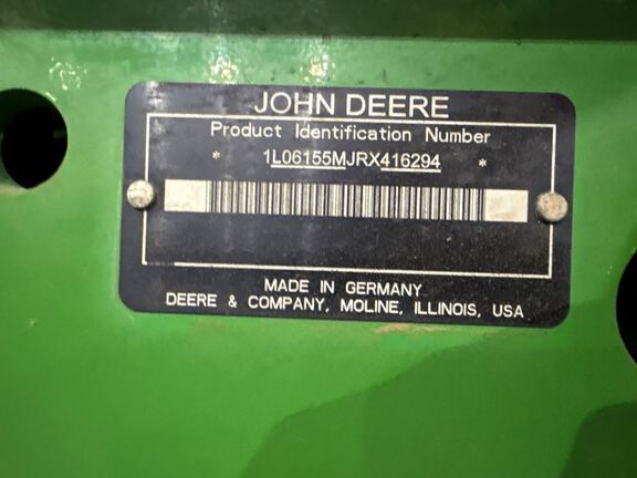 2024 John Deere 6155M Tractor