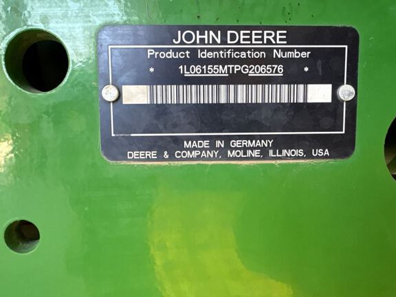 2023 John Deere 6155M Tractor