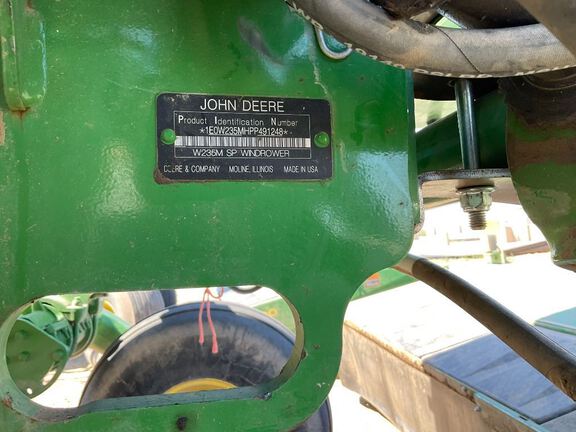 2023 John Deere W235M Windrower