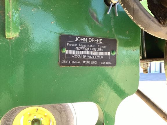 2023 John Deere W235M Windrower