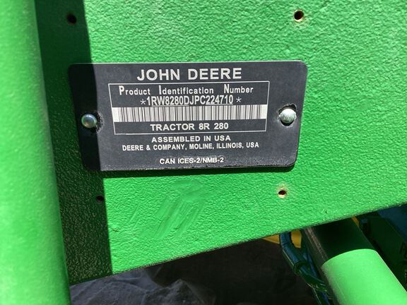 2023 John Deere 8R 280 Tractor