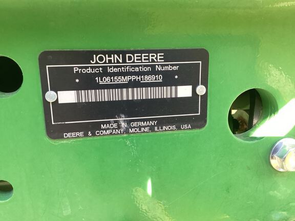 2023 John Deere 6155M Tractor