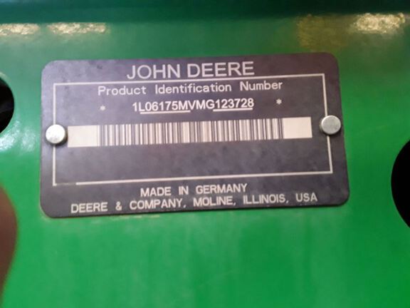 2021 John Deere 6175M Tractor