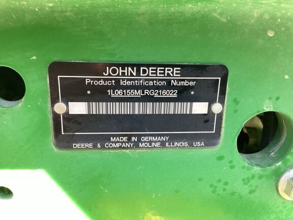 2024 John Deere 6155M Tractor