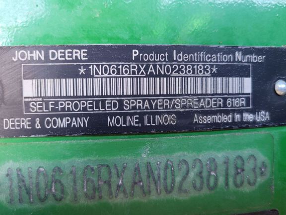 2023 John Deere 616R Sprayer/High Clearance