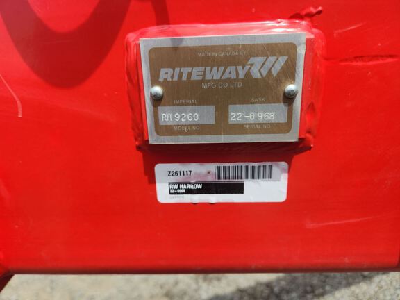 2021 Riteway HARROW Harrow Heavy