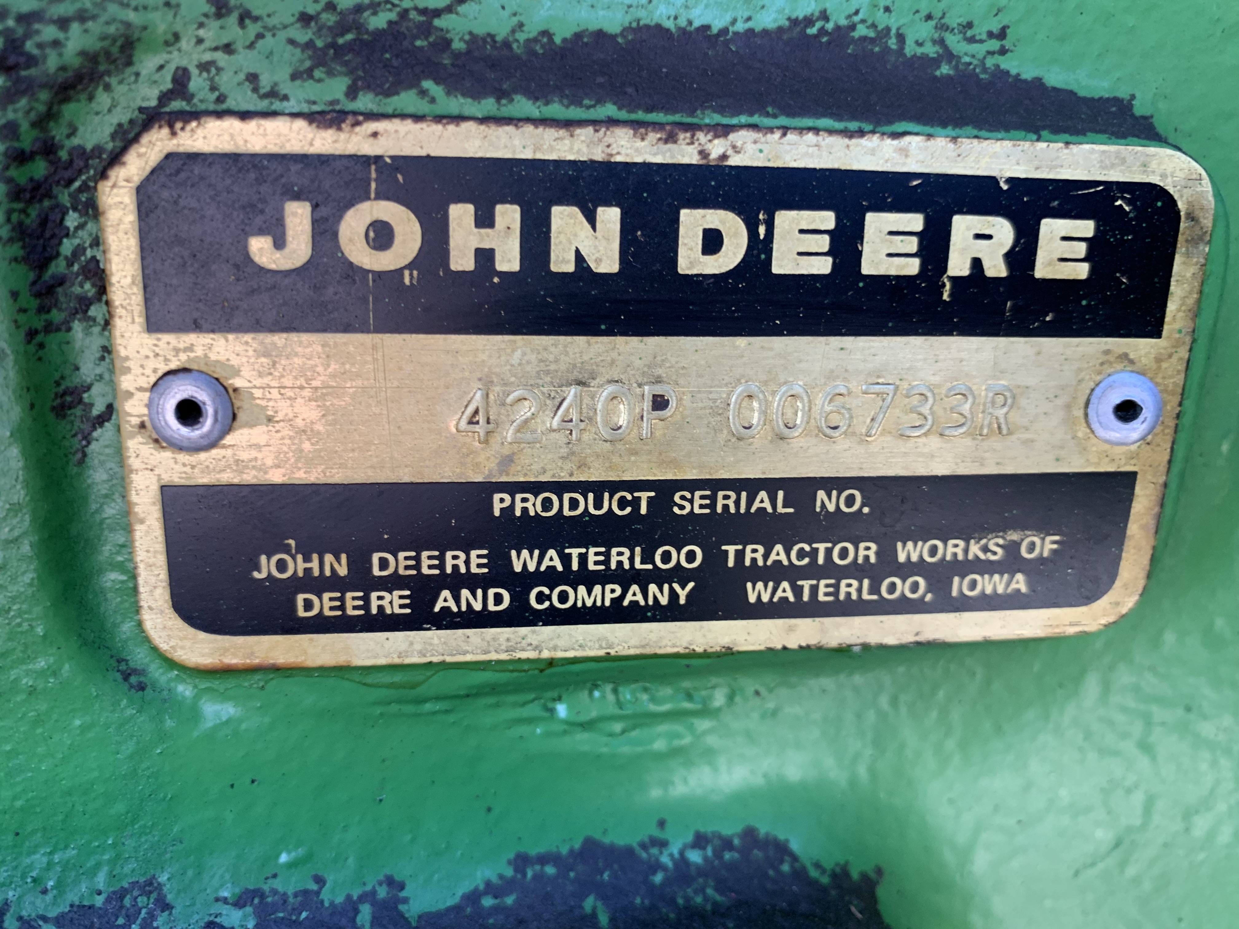 1978 John Deere 4240 Tractor