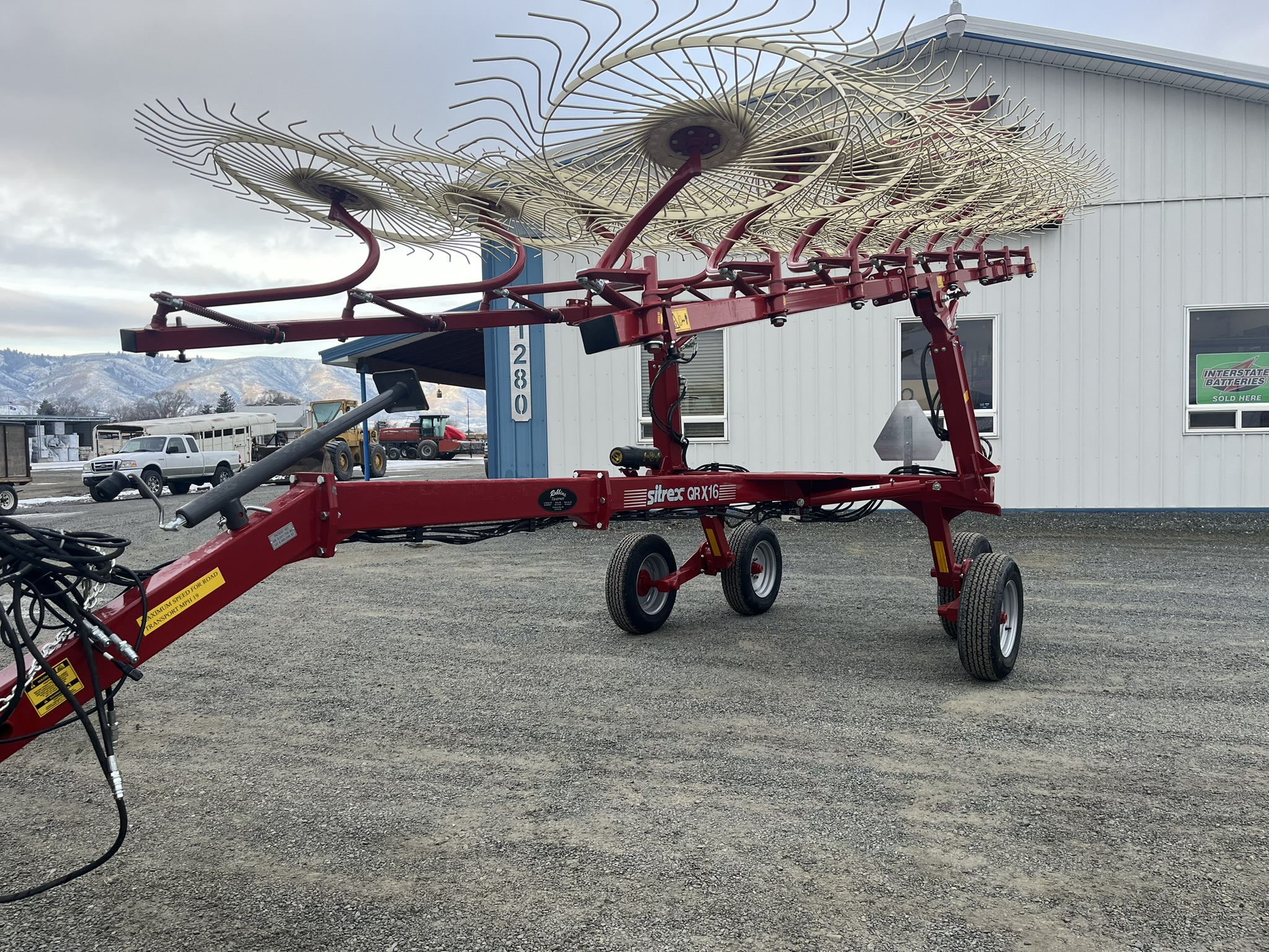 2024 Sitrex QRX16 Rake