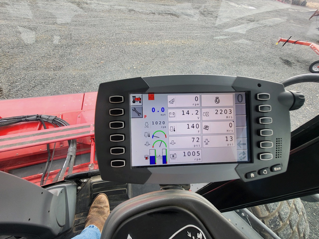 2014 Massey Ferguson WR9760 Windrower