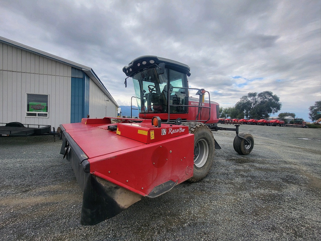 2014 Massey Ferguson WR9760 Windrower