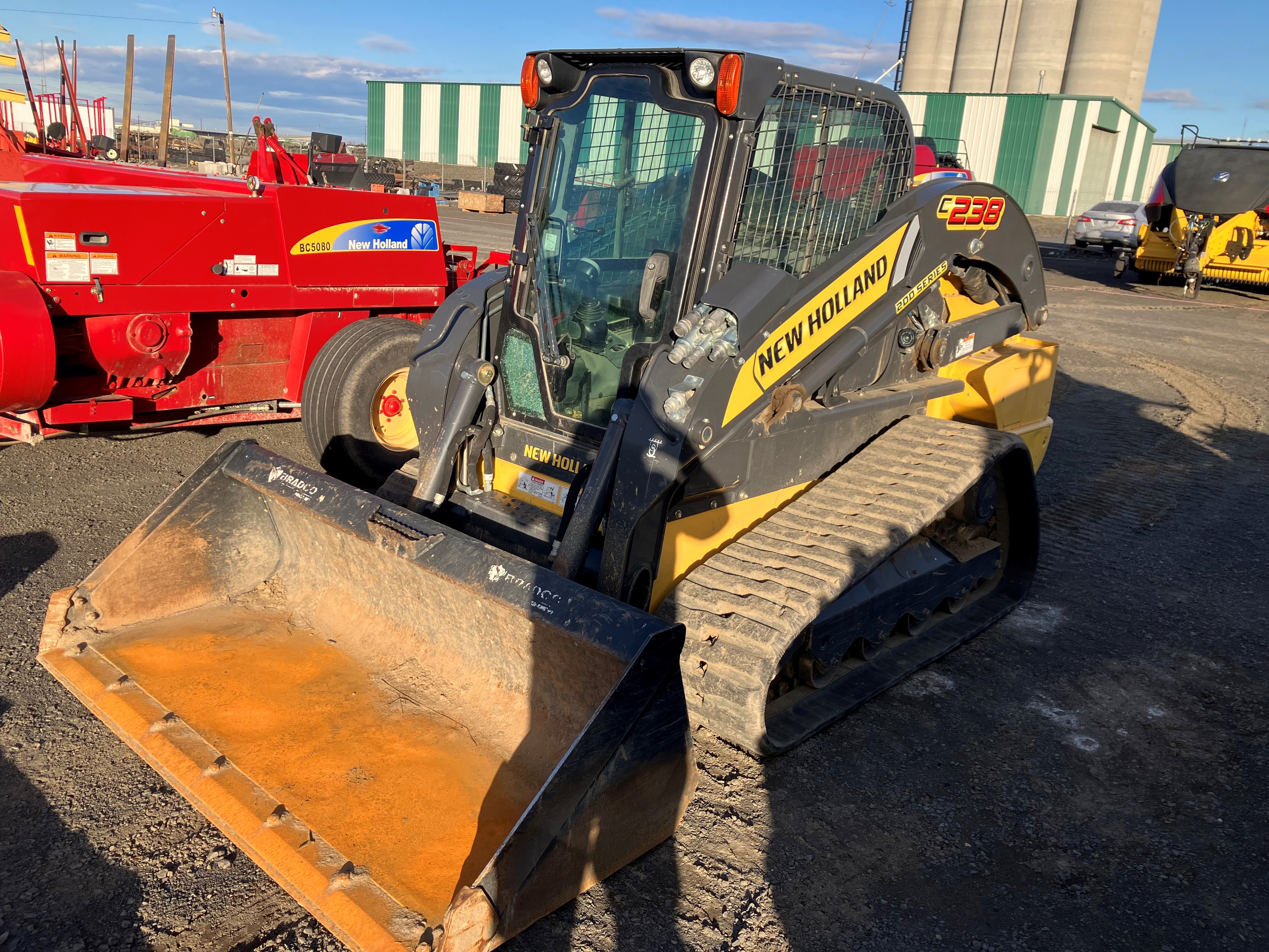 2017 New Holland C238 Compact Track Loader