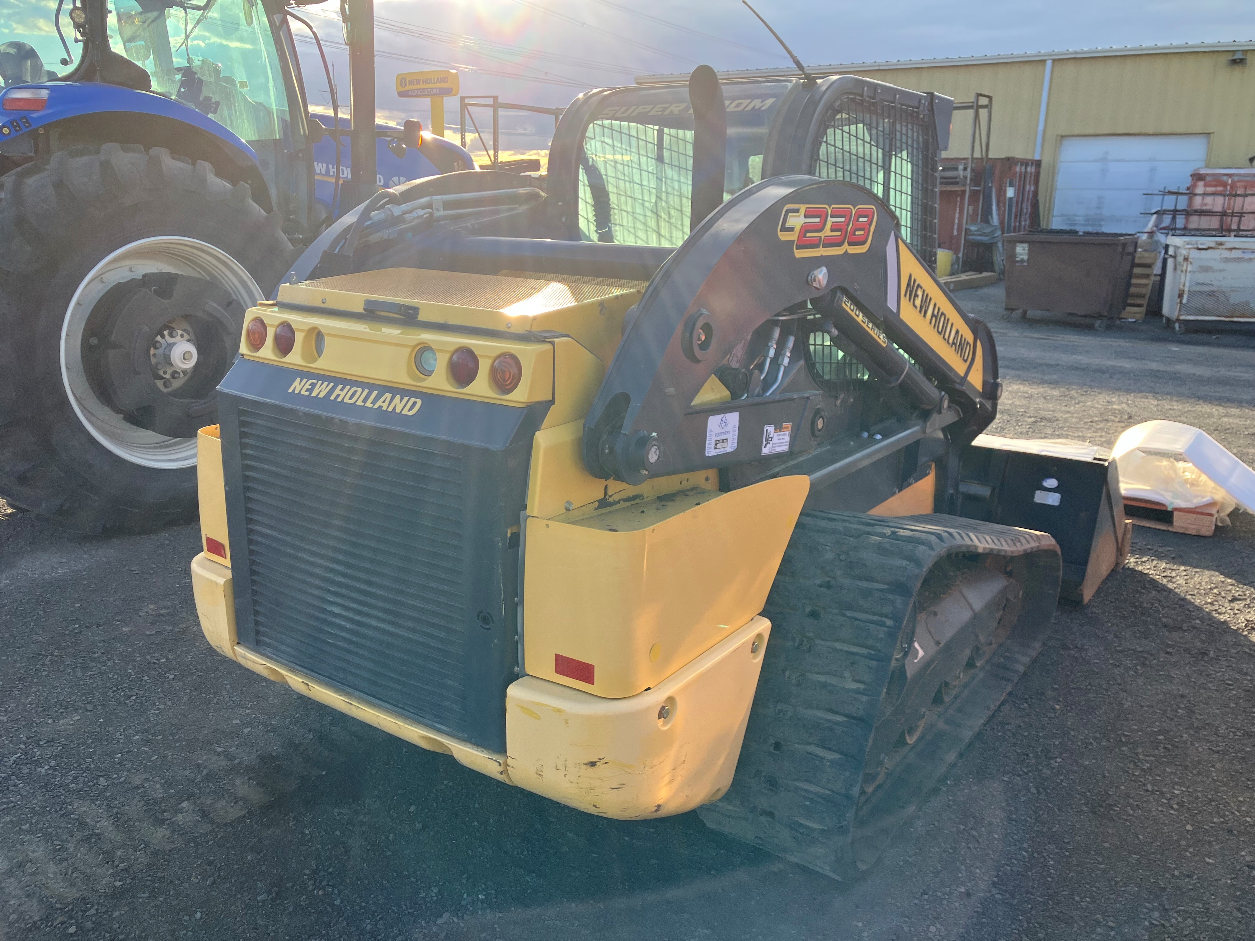 2017 New Holland C238 Compact Track Loader