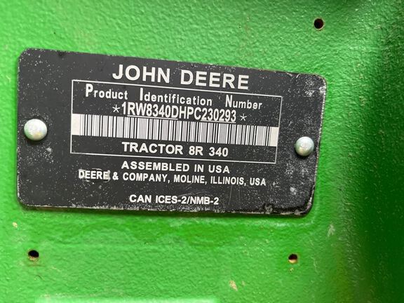 2023 John Deere 8R 340 Tractor