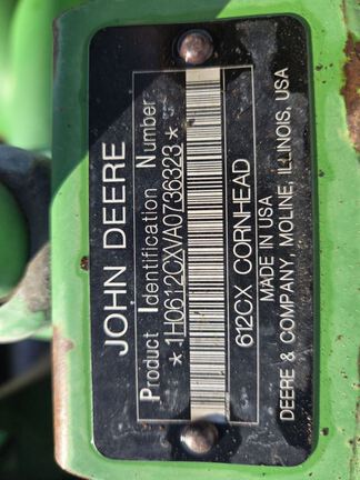 2010 John Deere 612C Header Corn Head