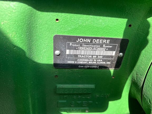 2025 John Deere 8R 340 Tractor
