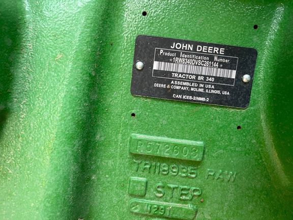 2025 John Deere 8R 340 Tractor