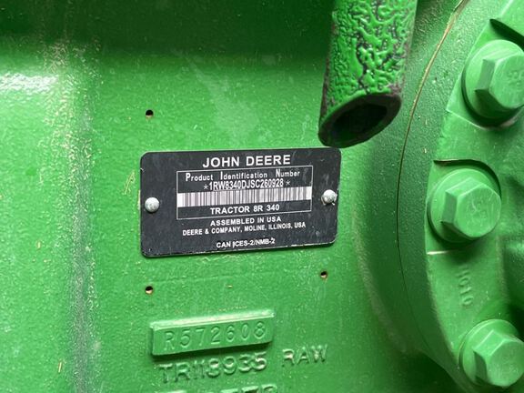 2025 John Deere 8R 340 Tractor