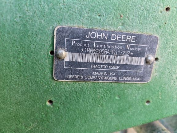 2017 John Deere 8295R Tractor