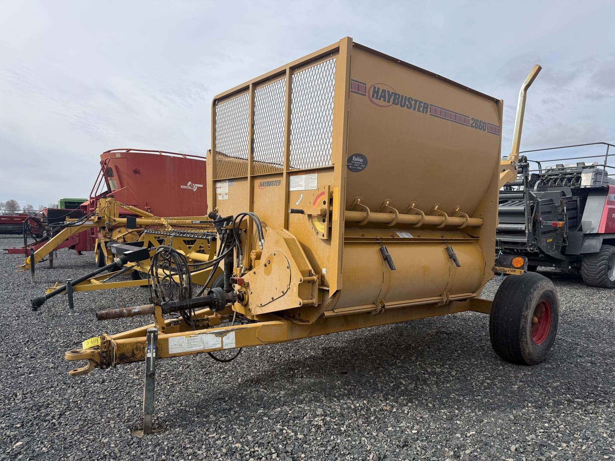 2016 Haybuster 2660 Bale Processor