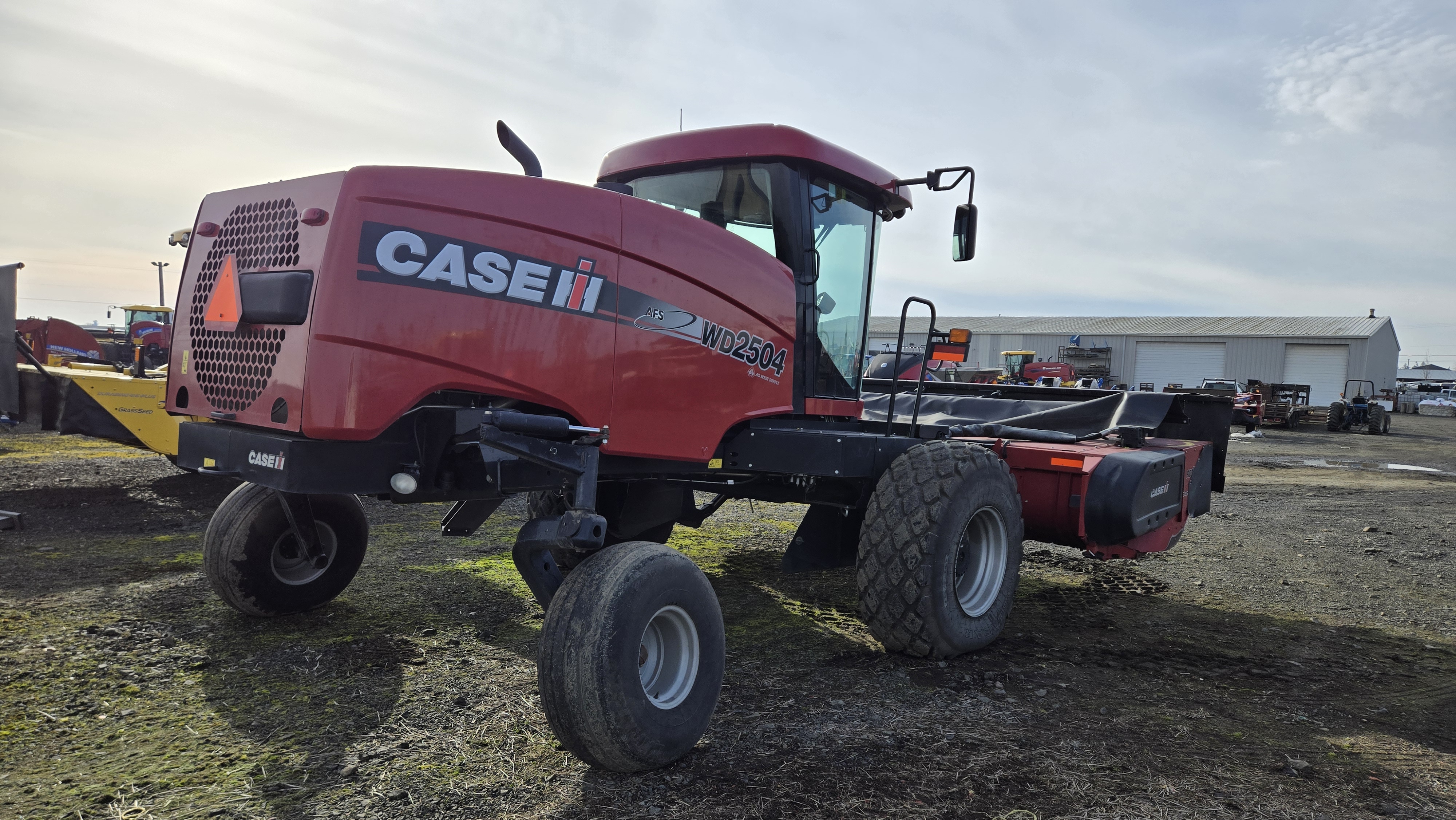 2015 Case IH WD2504 Windrower