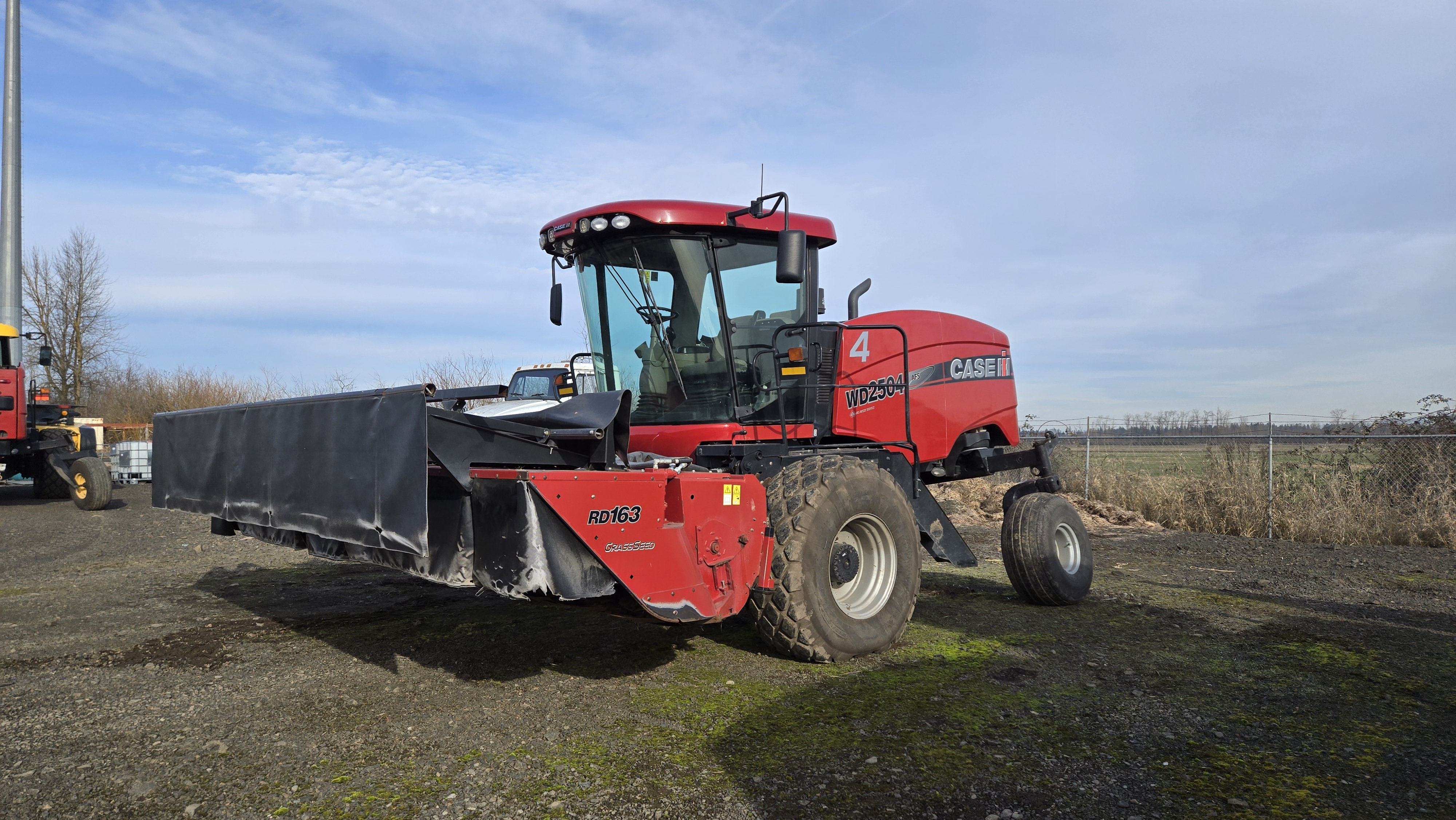 2015 Case IH WD2504 Windrower