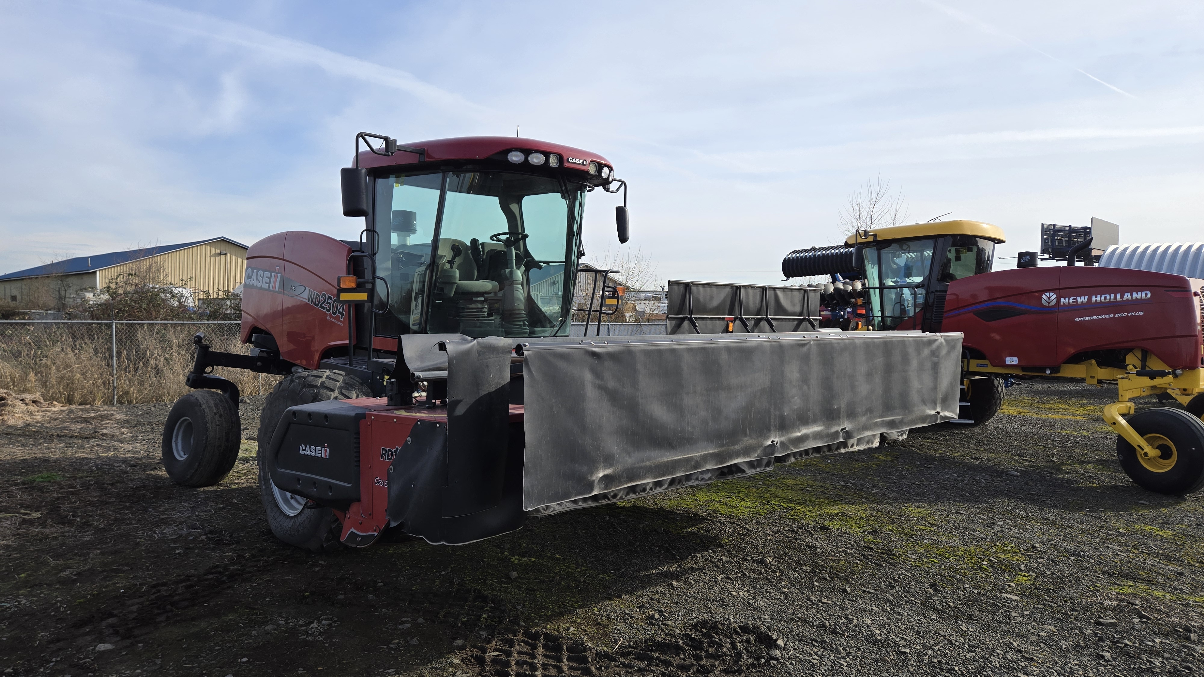 2015 Case IH WD2504 Windrower