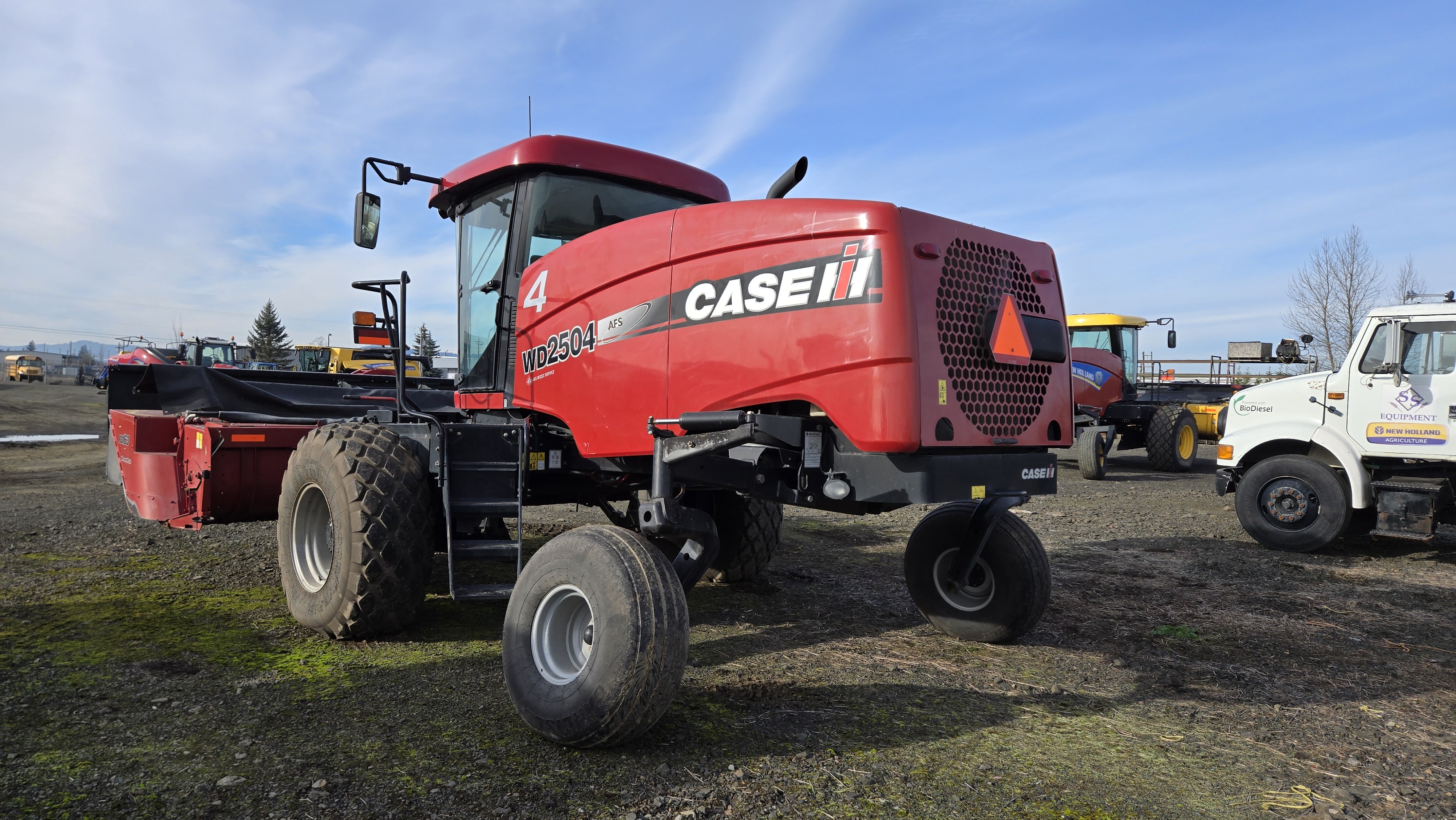 2015 Case IH WD2504 Windrower