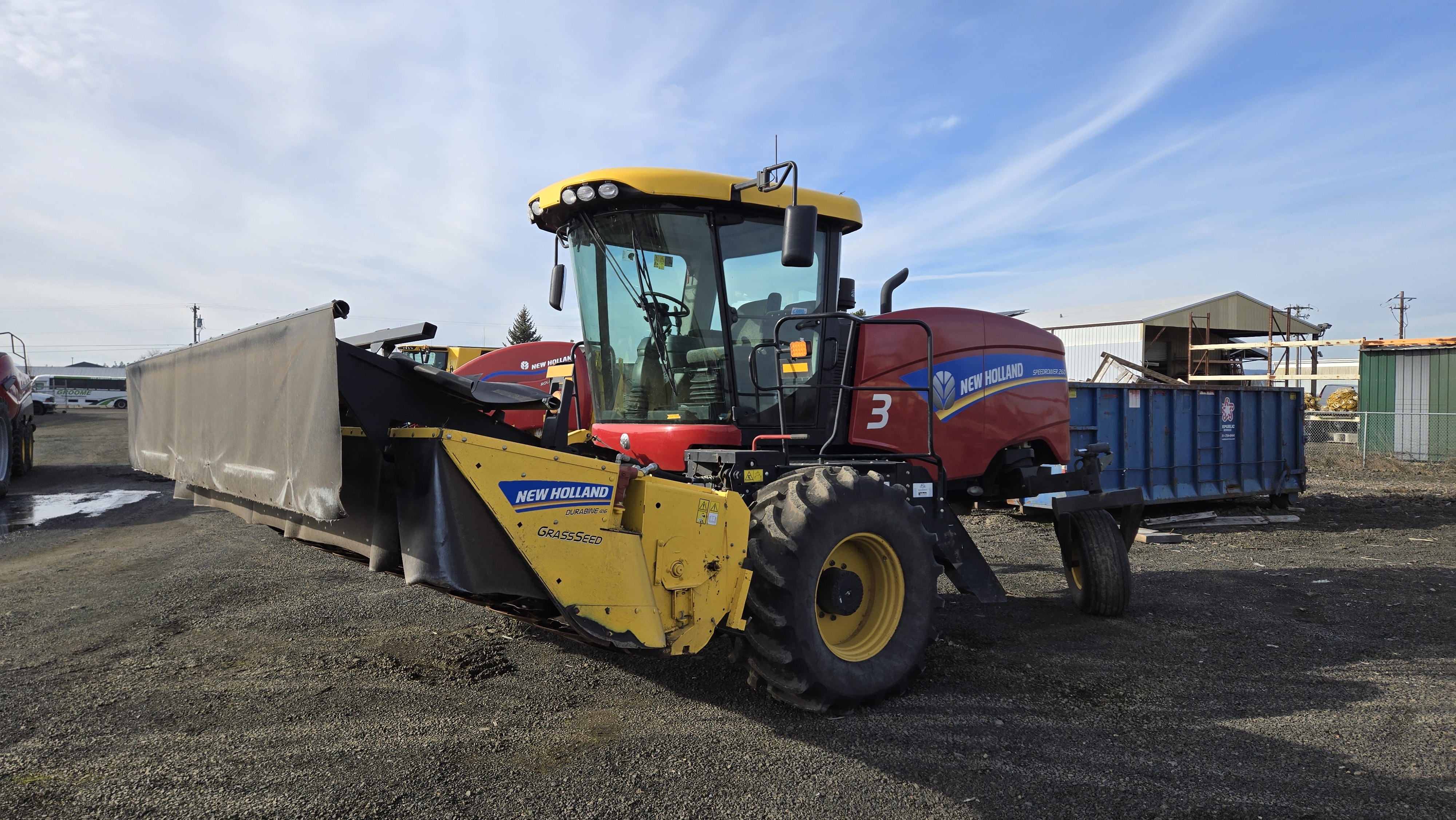 2019 New Holland SPEEDROWER 260 Windrower