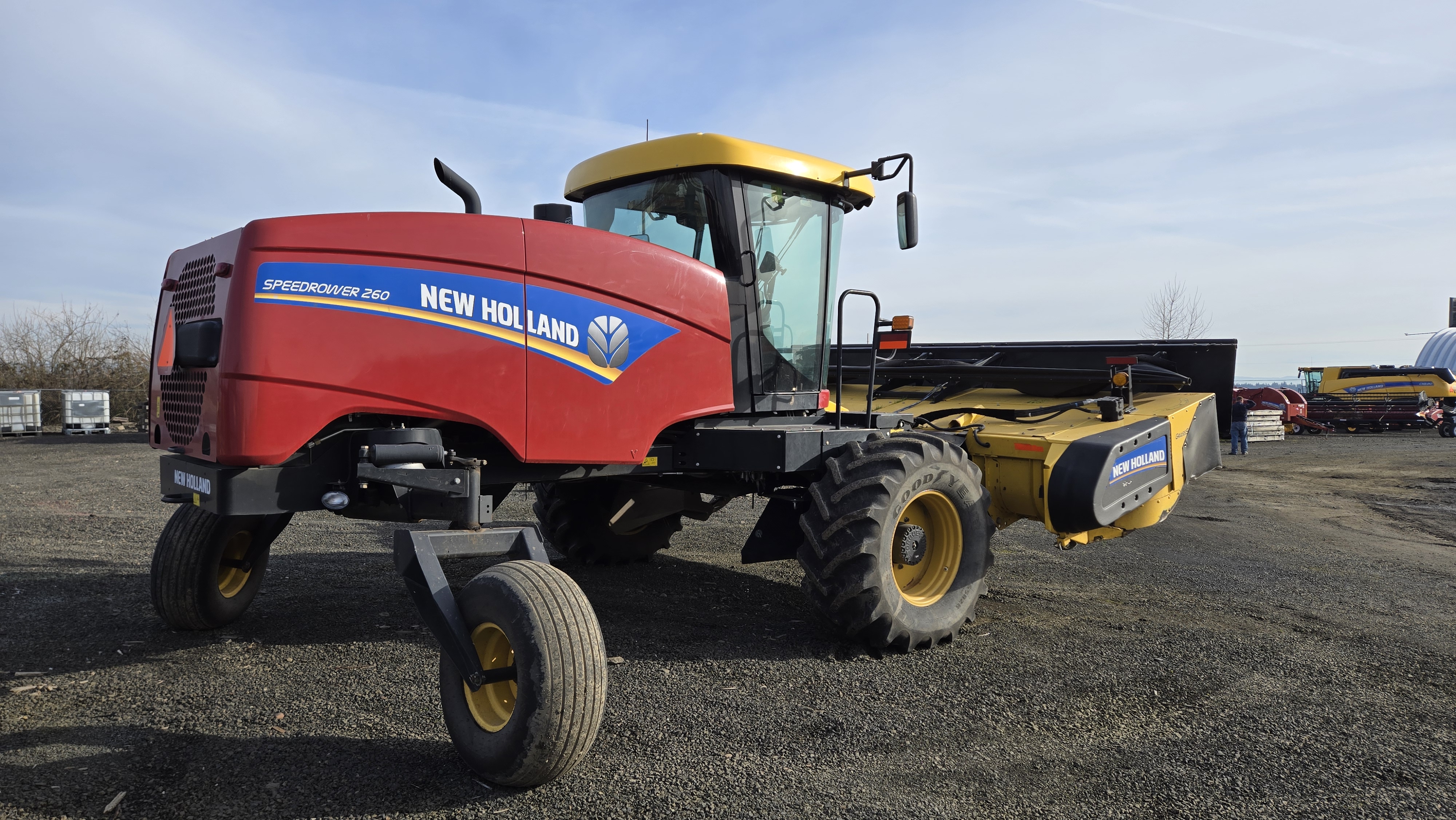 2019 New Holland SPEEDROWER 260 Windrower