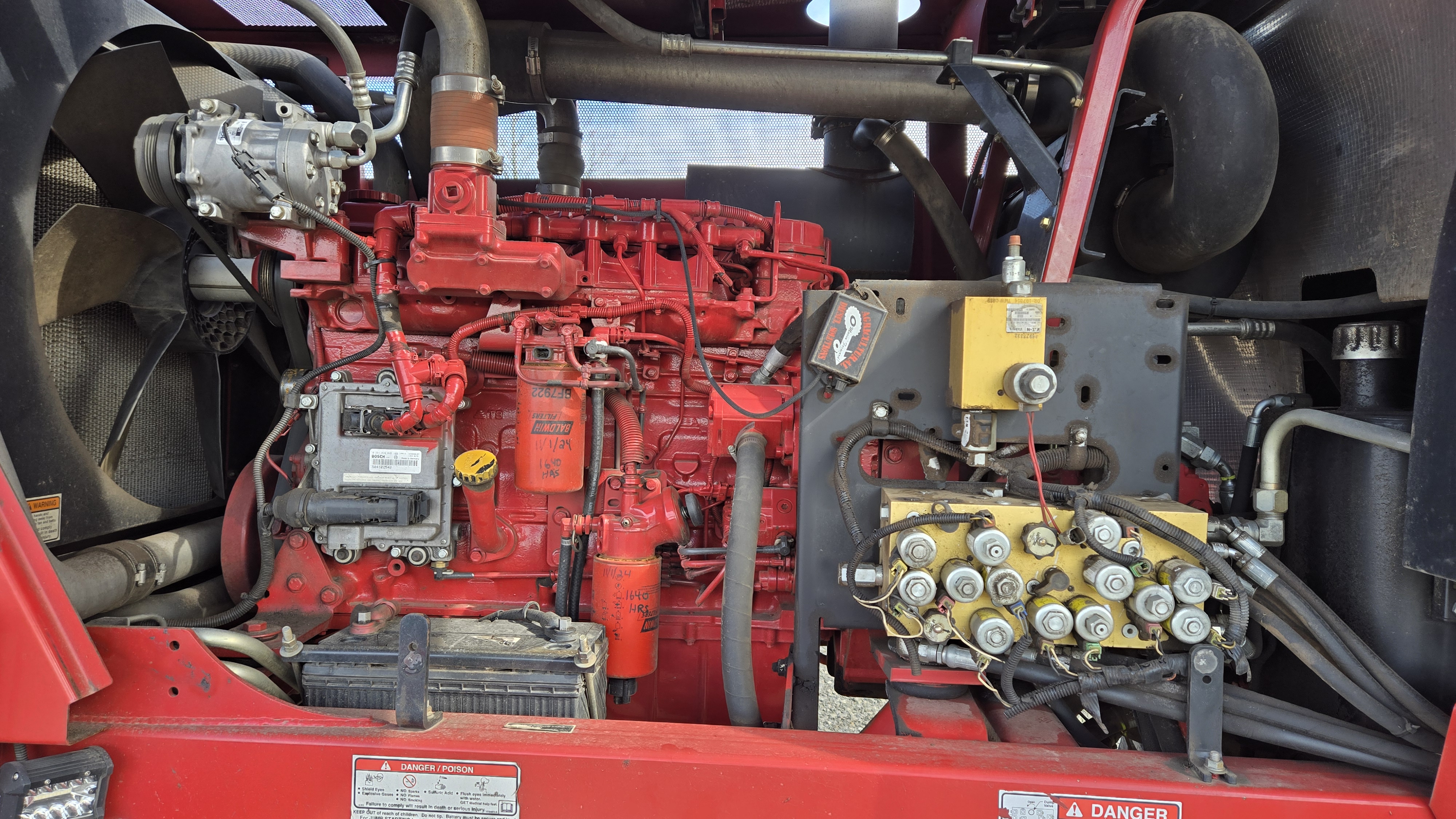 2014 New Holland H8080 Windrower