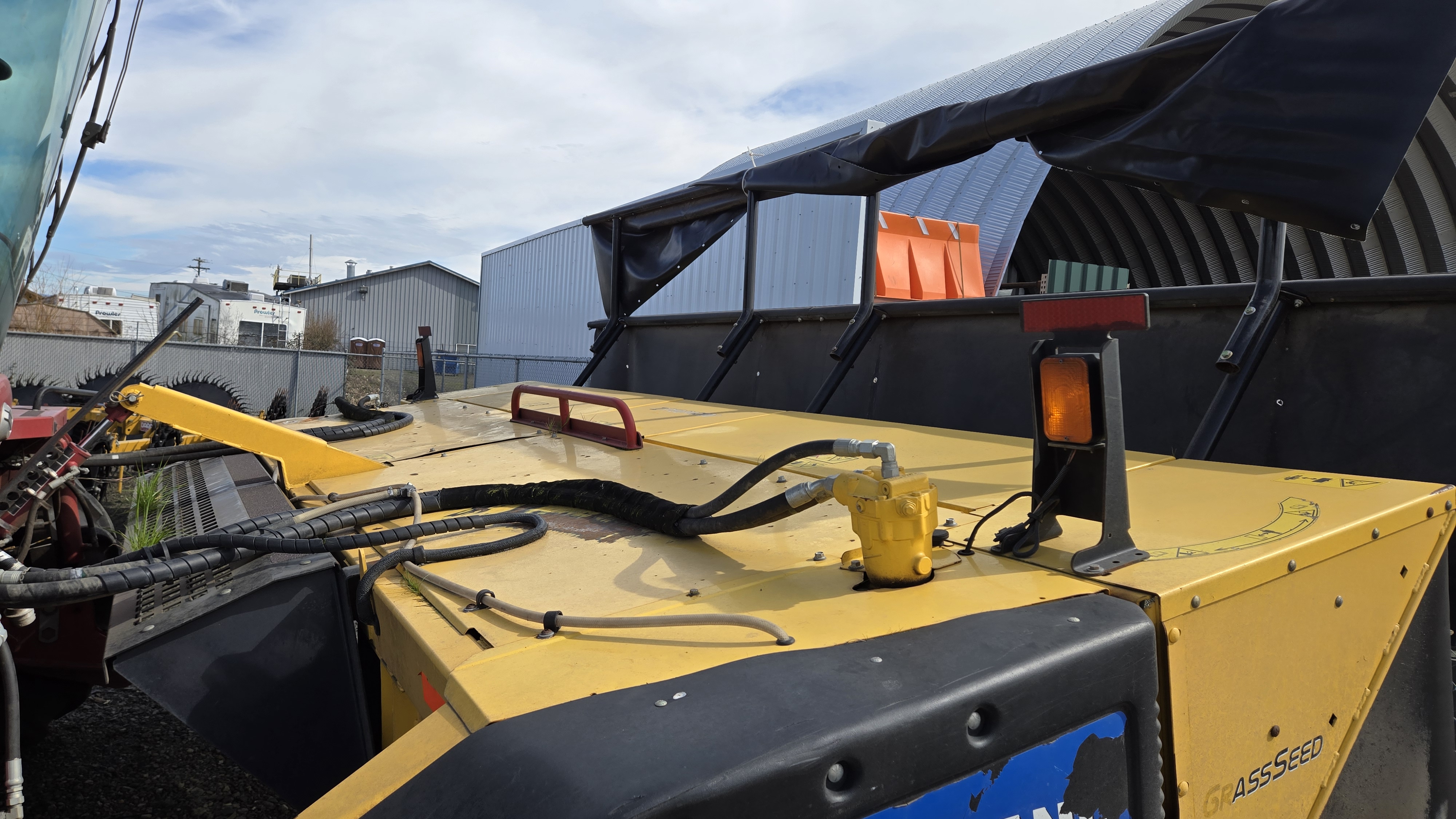 2014 New Holland H8080 Windrower