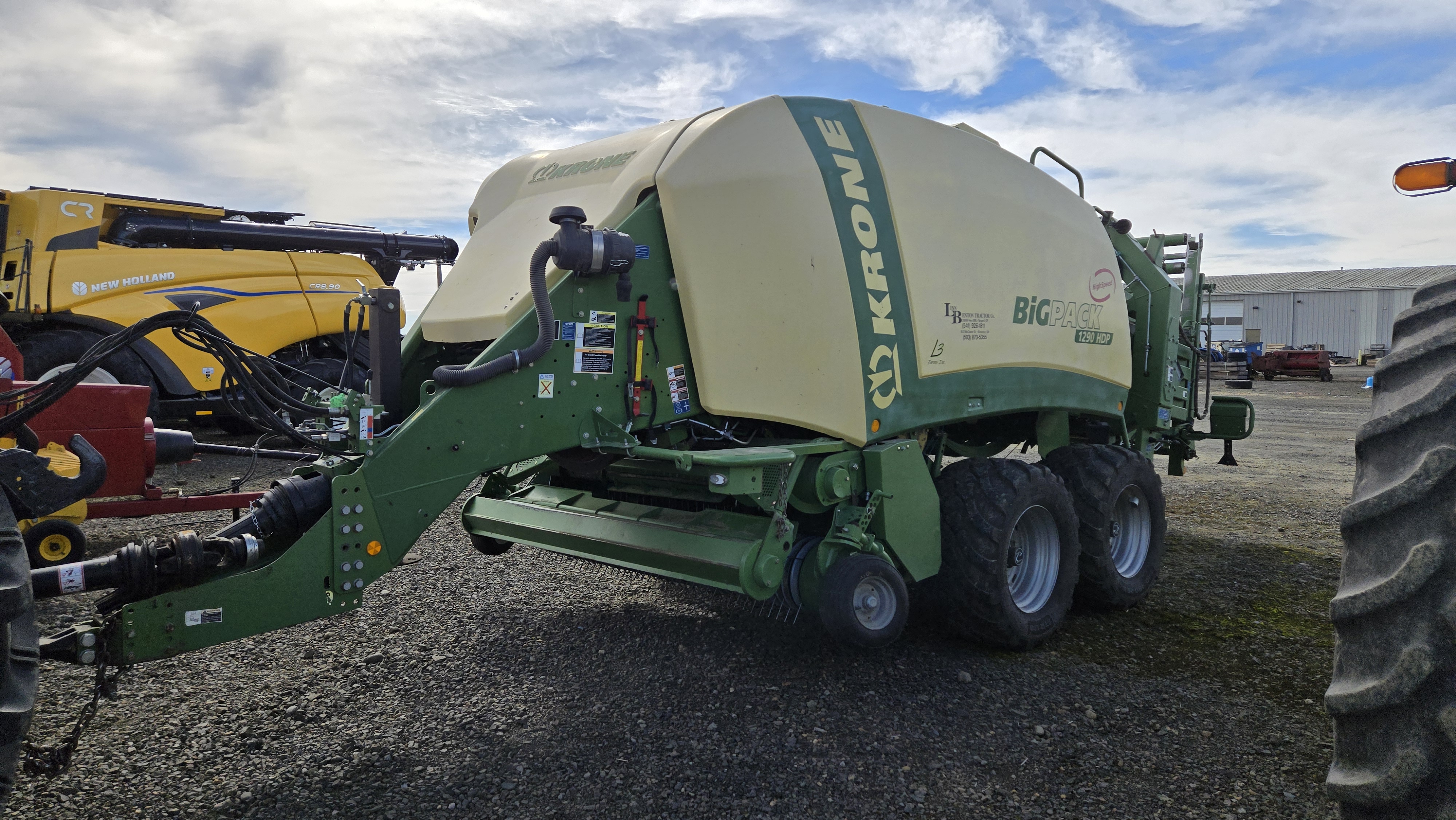 2014 Krone BP1290 Baler/Square