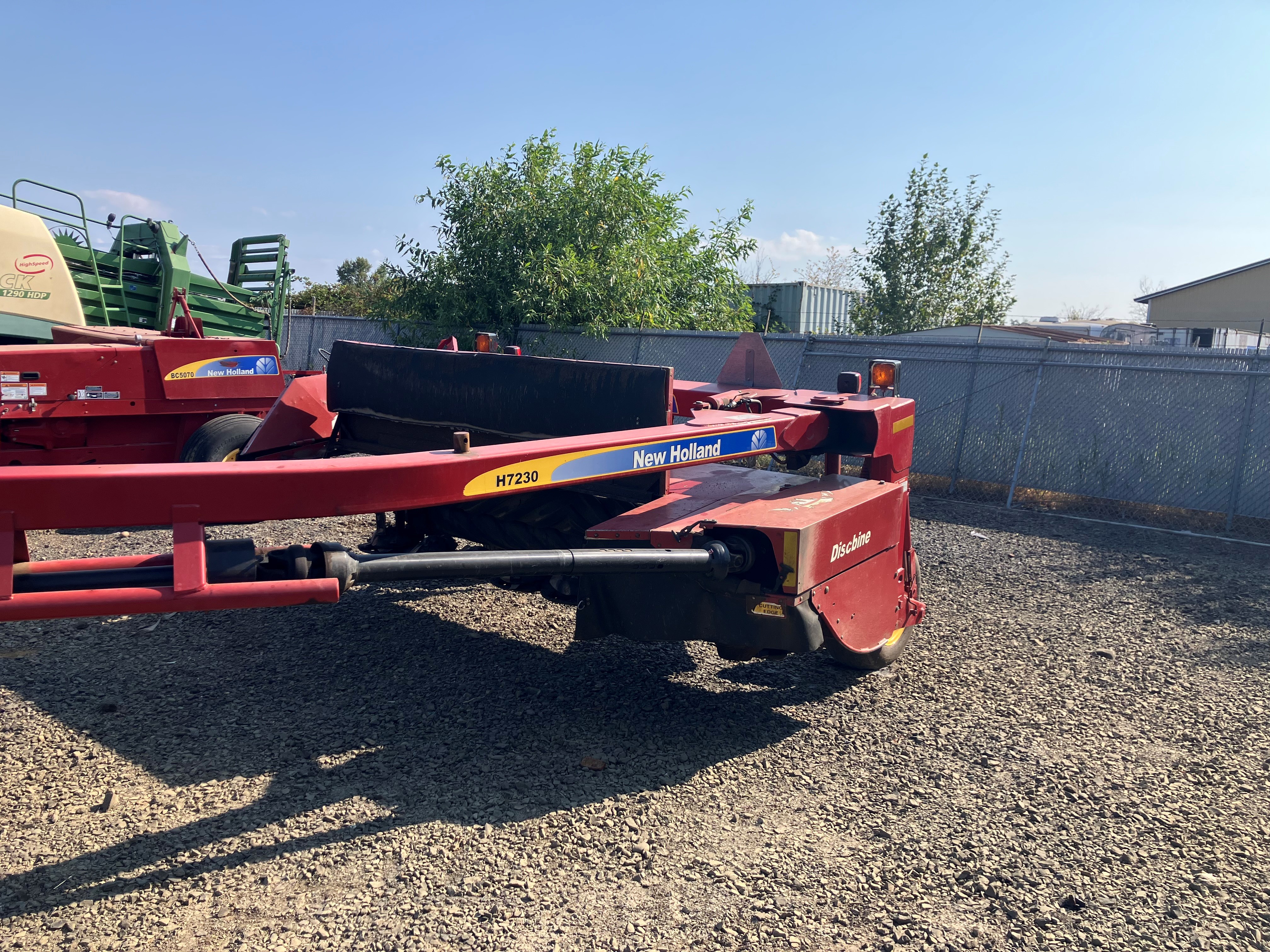 2015 New Holland H7230 Mower Conditioner