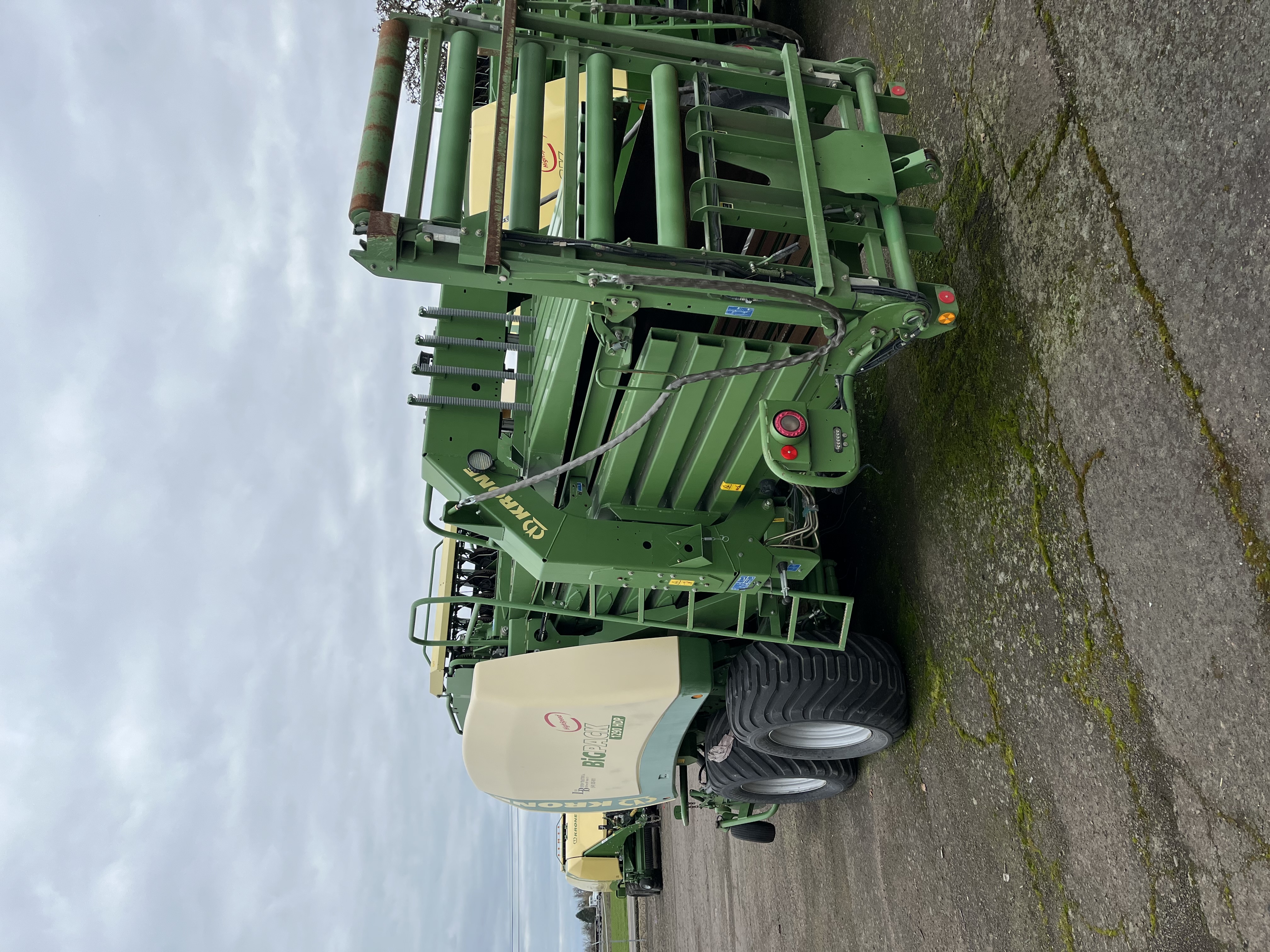 2012 Krone BP1290HDPHS Baler/Big Square