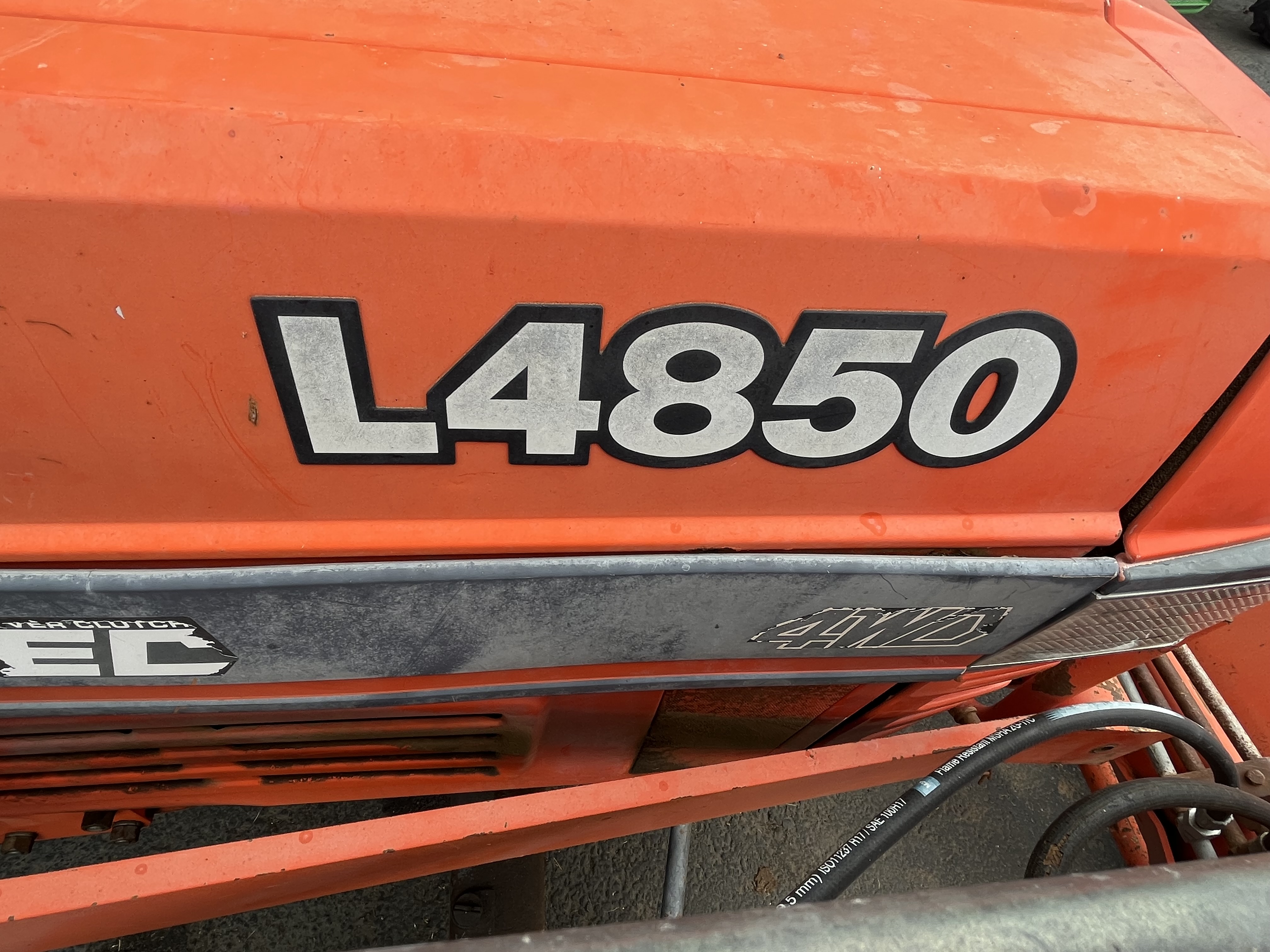 1992 Kubota L4850DT Tractor 4WD