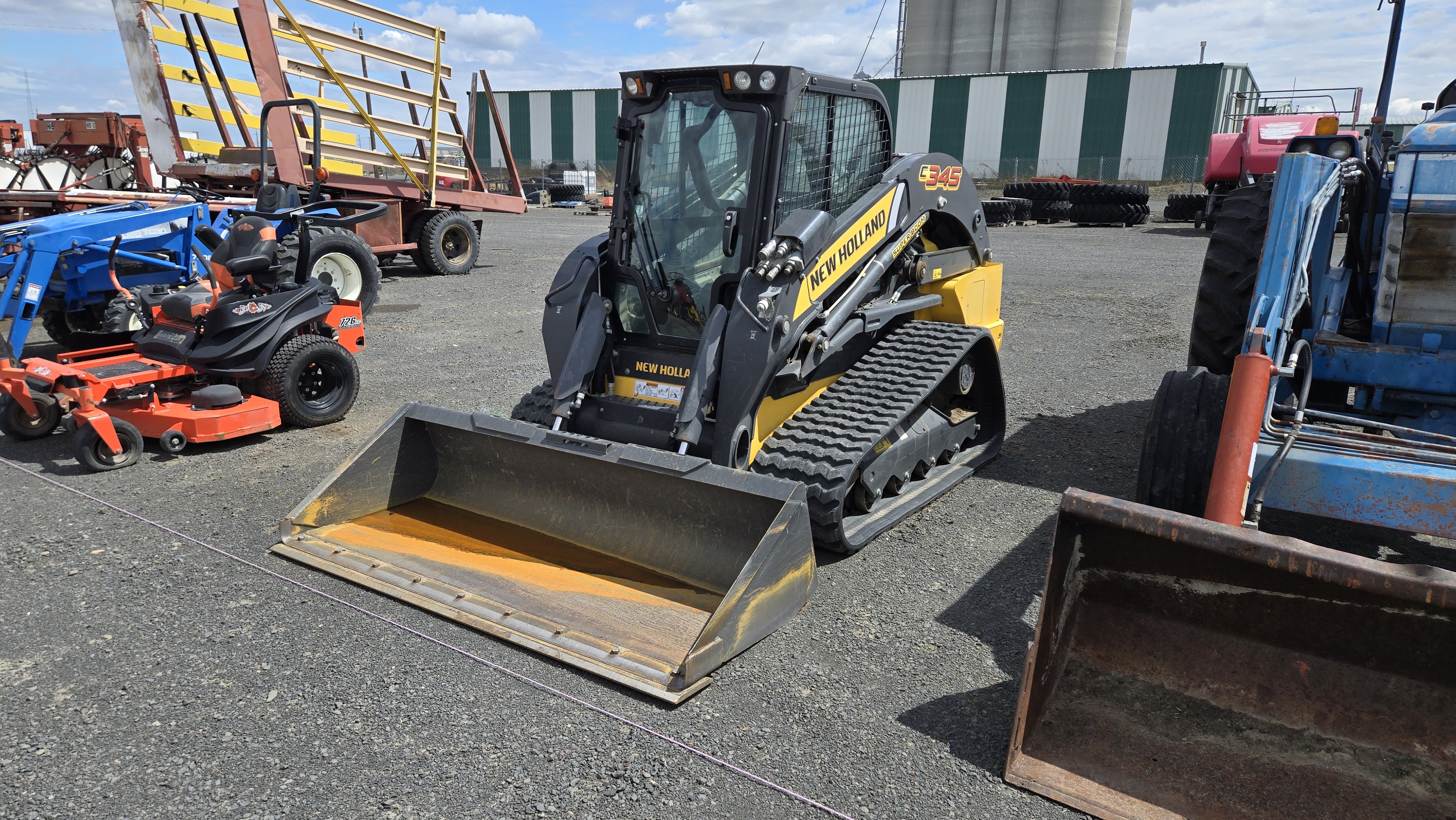 2021 New Holland C345 Compact Track Loader