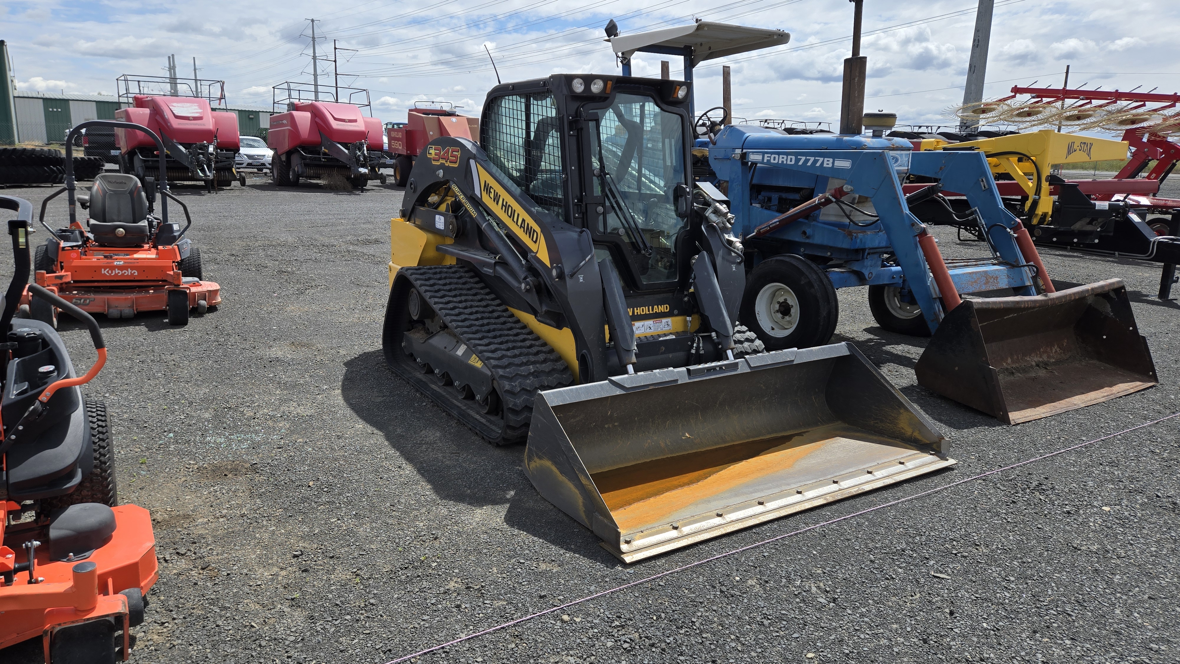 2021 New Holland C345 Compact Track Loader