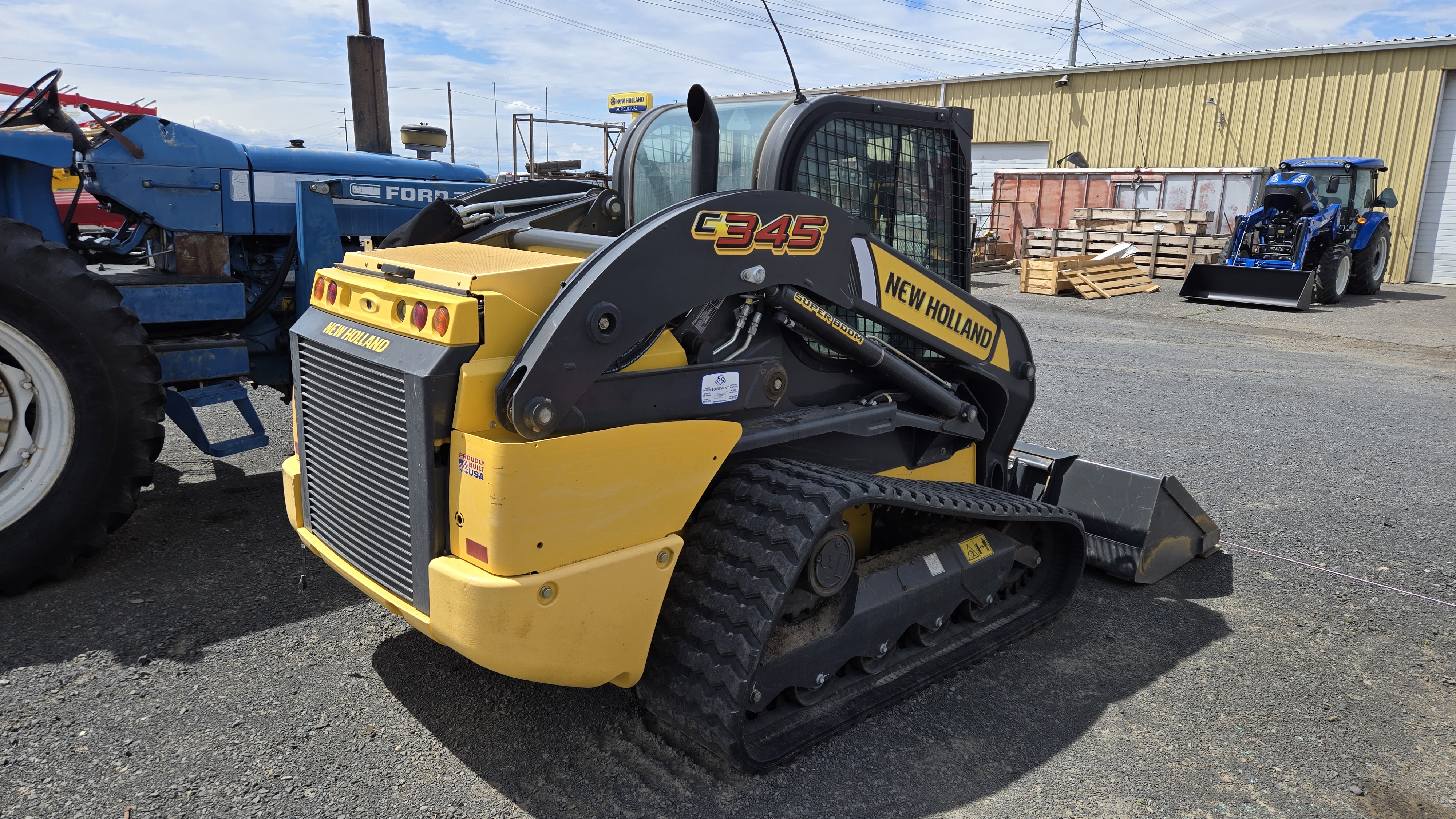2021 New Holland C345 Compact Track Loader