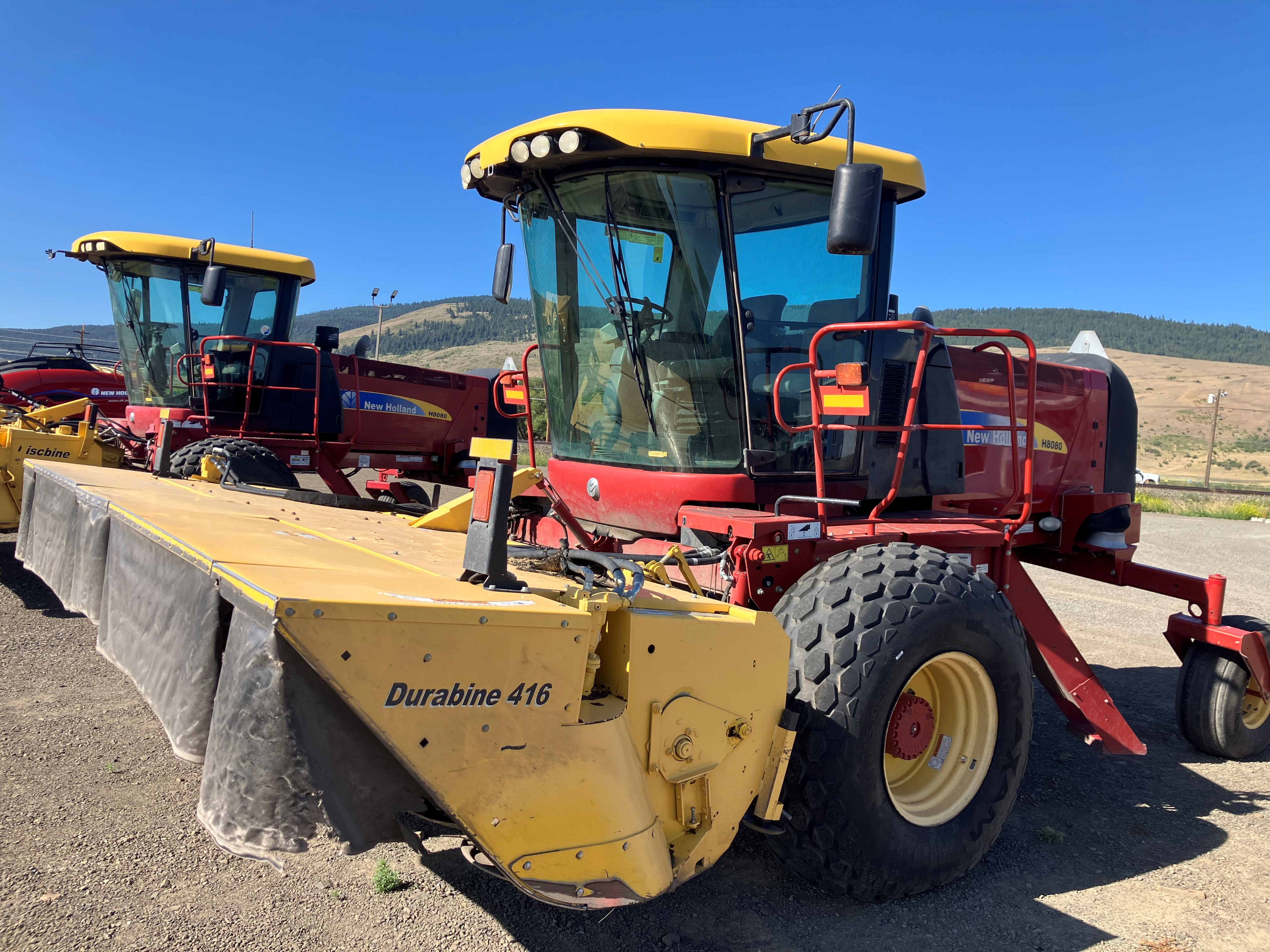 2013 New Holland H8080 Windrower