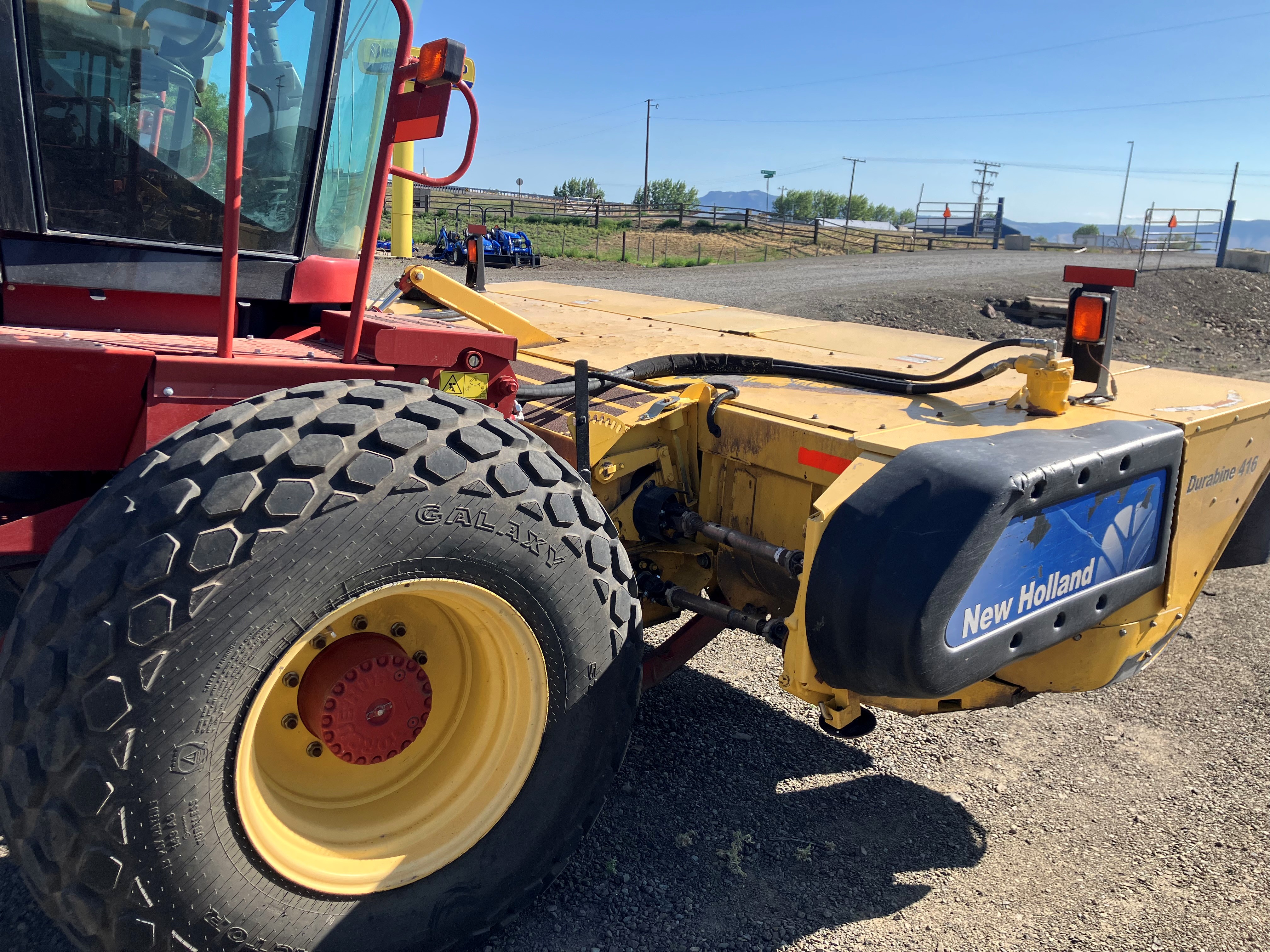 2013 New Holland H8080 Windrower