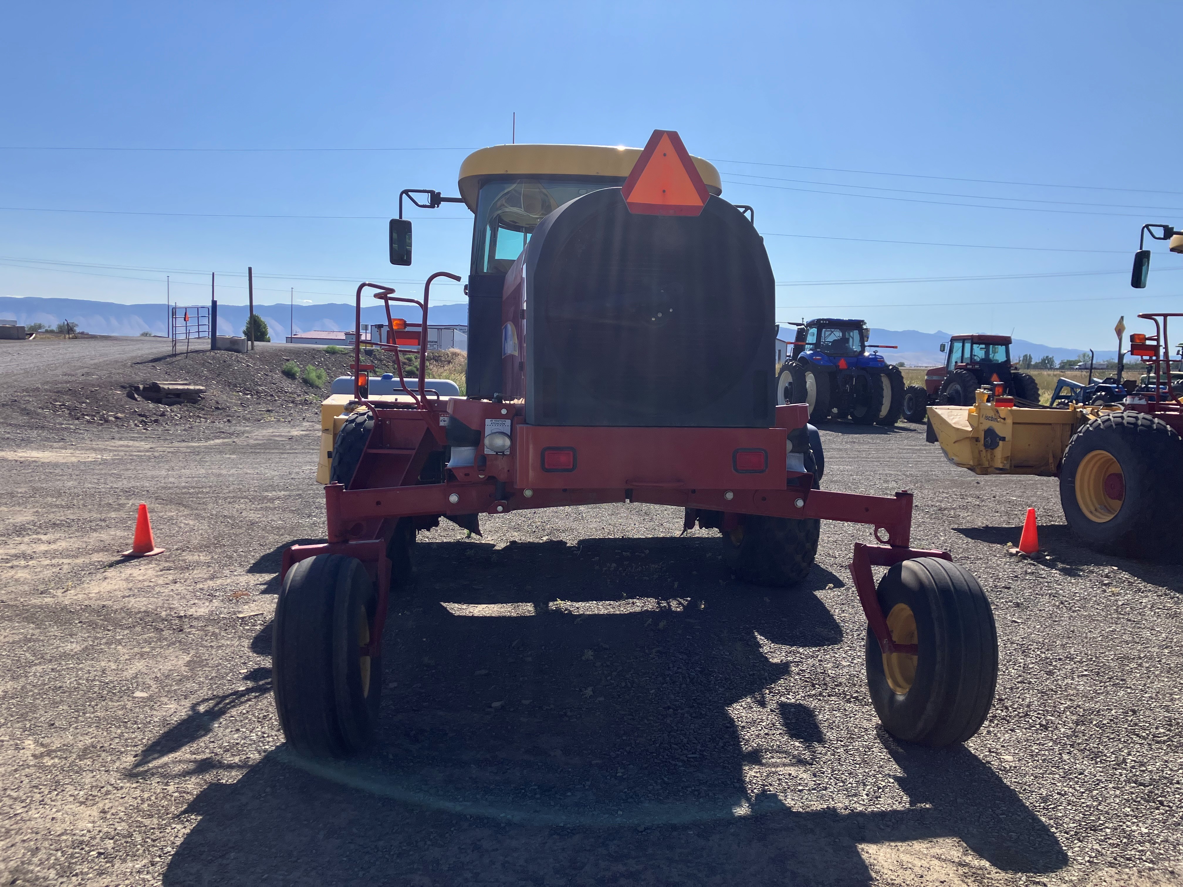 2013 New Holland H8080 Windrower