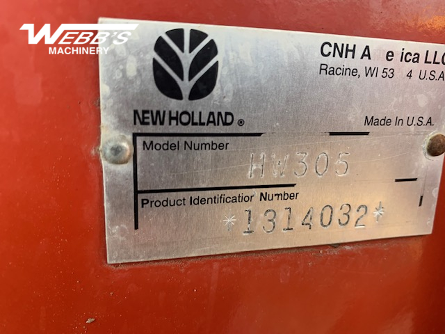 2006 New Holland HW305 Windrower