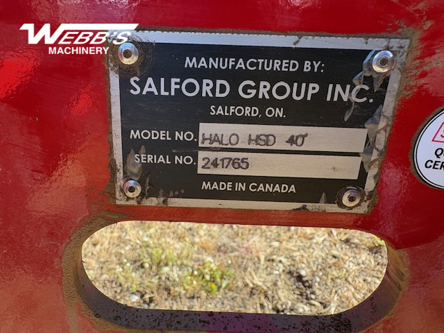 2024 Salford HALO HSD 40 Disk High Speed