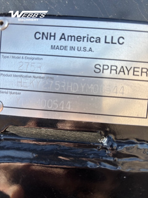 2014 New Holland SP.275R Sprayer/High Clearance