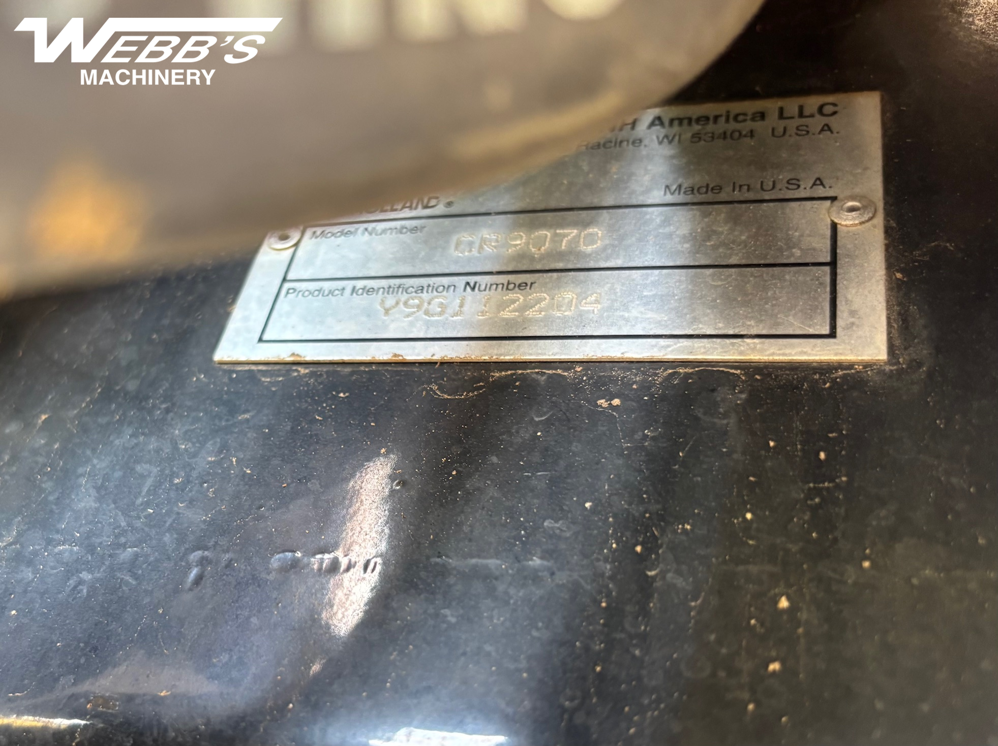 2009 New Holland CR9070 Combine